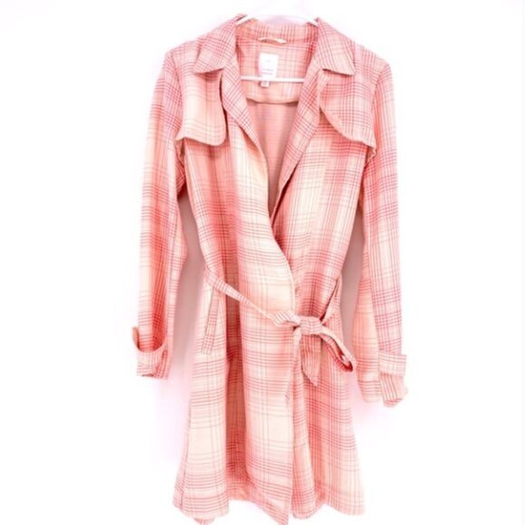 LC Lauren Conrad Women's Cropped Trench Jacket - M - Picture 3 of 9